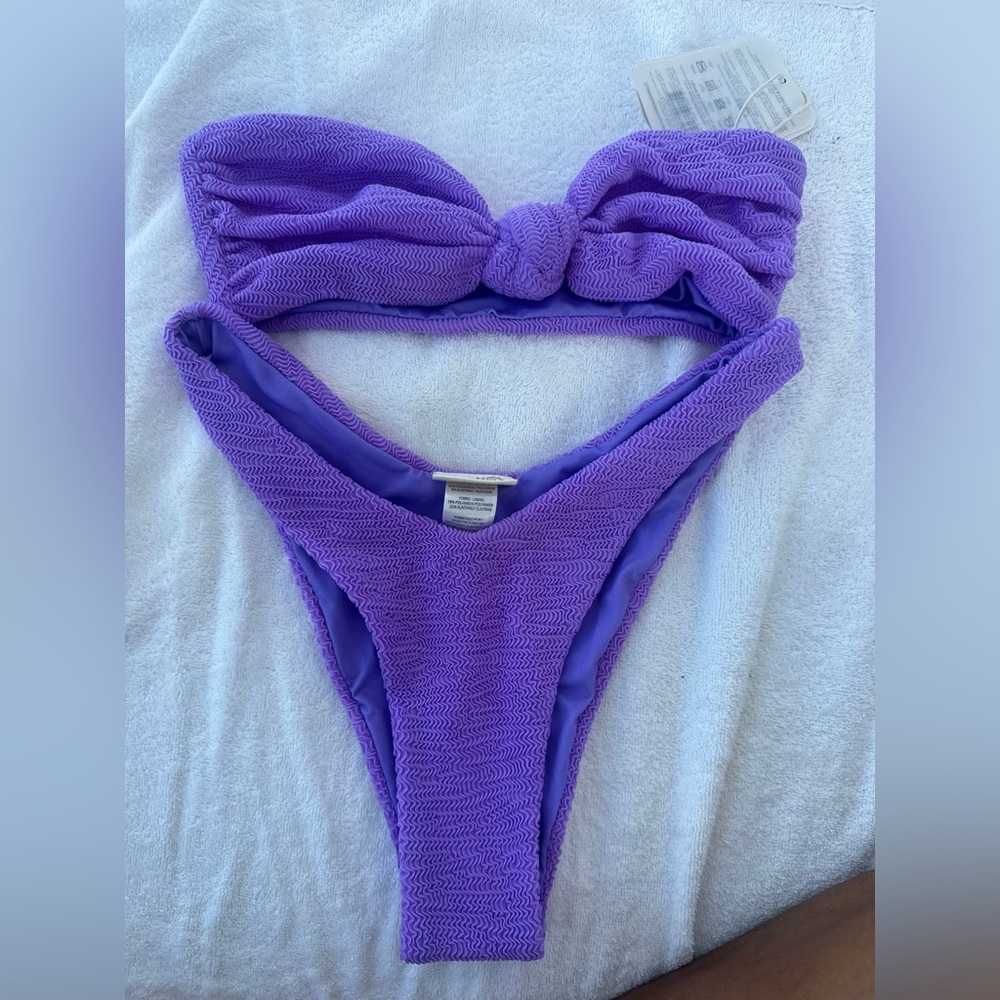 Alma Mia Strapless Bathing Suit